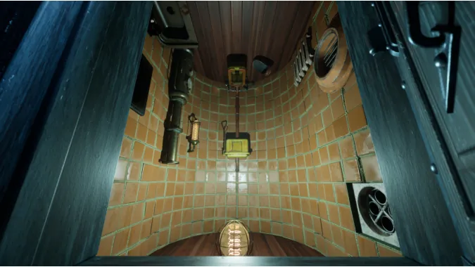 The Inverted Toilet rendered without post-processing.